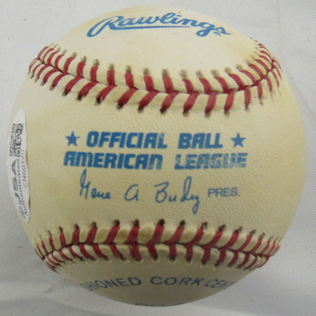 Don Larsen Signed Auto Rawlings Baseball JSA CN60120