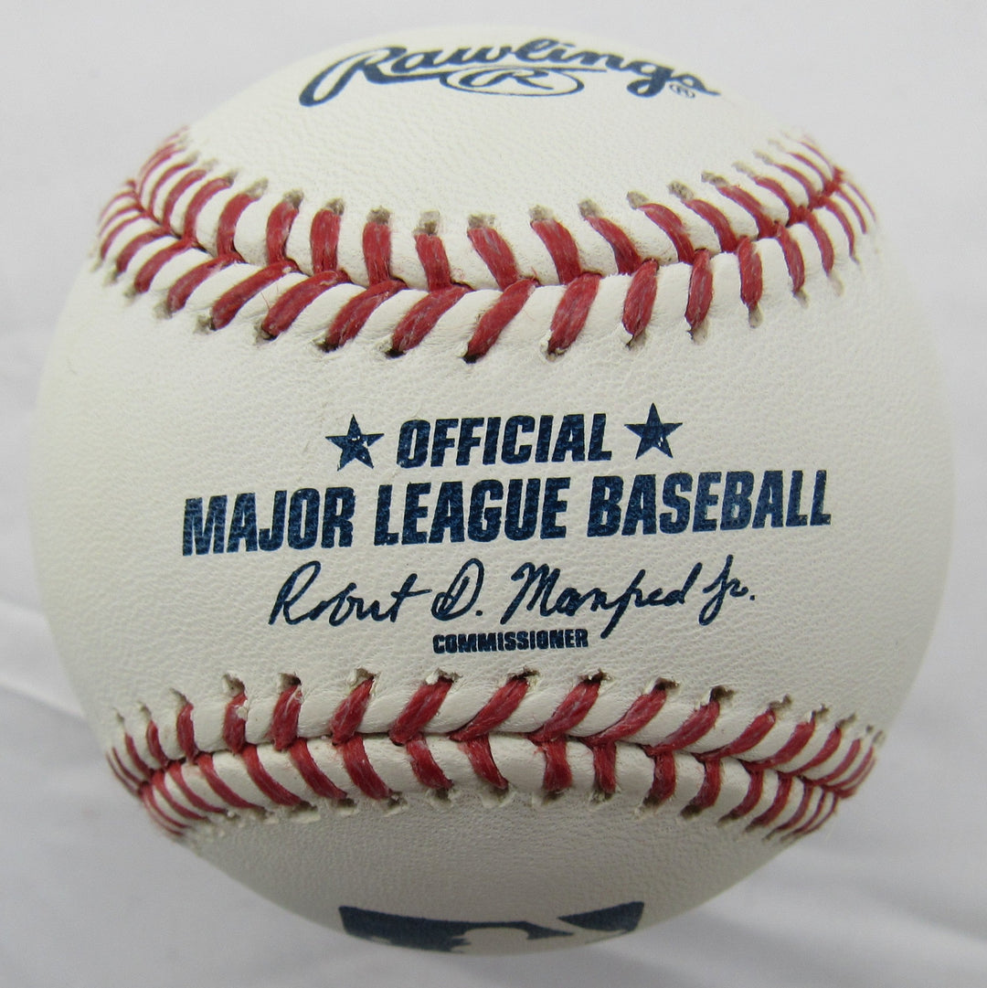 Thairo Estrada Signed Auto Baseball B158