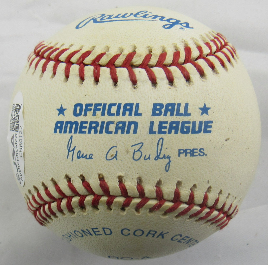 Don Larsen Signed Auto Rawlings Baseball JSA CN60122