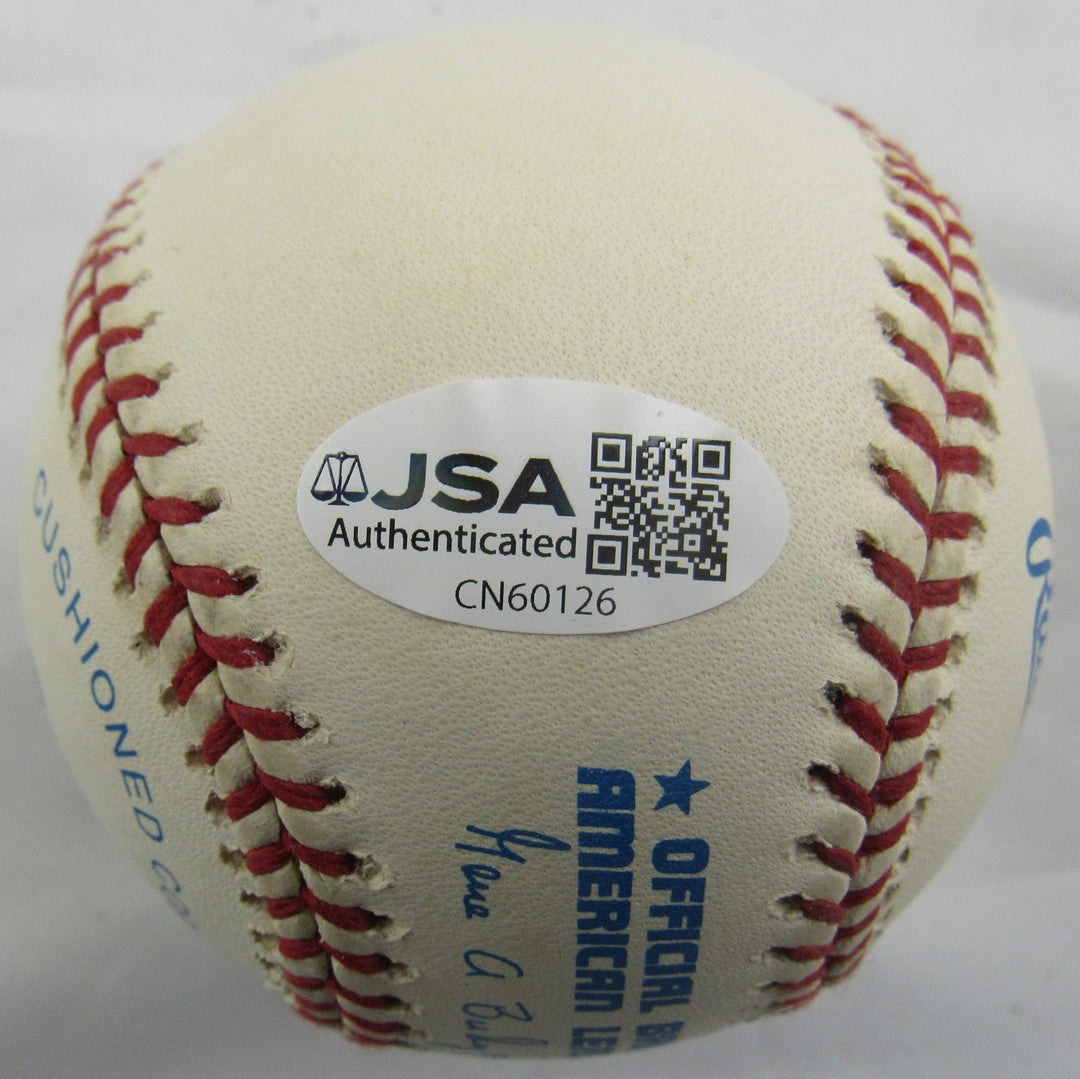 Don Larsen Signed Auto Rawlings Baseball JSA CN60126