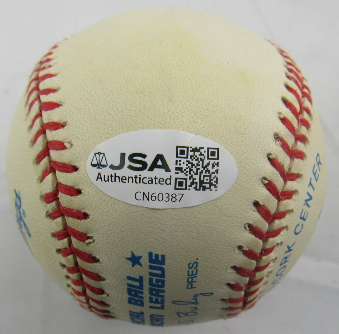 Willie Randolph Signed Auto Rawlings Baseball JSA CN60387