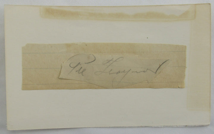 Pie Traynor Signed Auto Newspaper Photograph JSA LOA ZZ71858