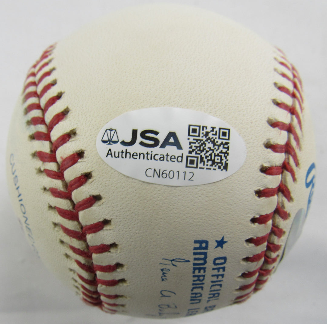 Don Larsen Signed Auto Rawlings Baseball JSA CN60112 - Multi Inscriptions