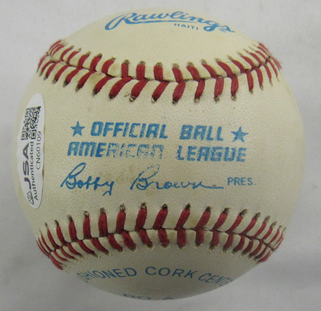 Mark McGwire Steve Howe Multi Signed Auto Rawlings Baseball JSA CN60109
