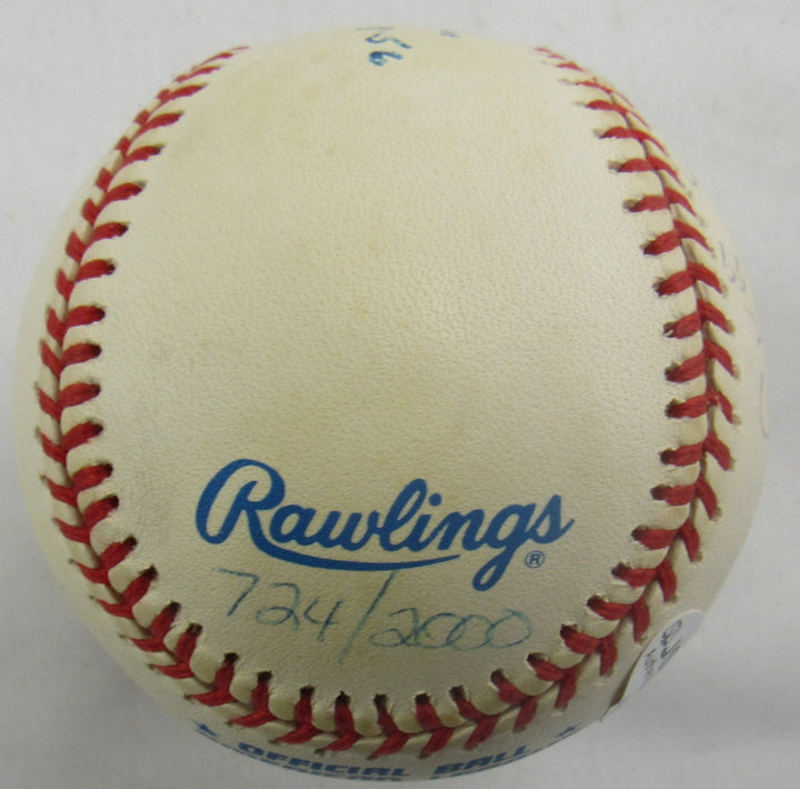 Don Larsen Yogi Berra w/4 Others - PG Yankees Ball - Multi Signed Auto Rawlings Baseball JSA CN60108