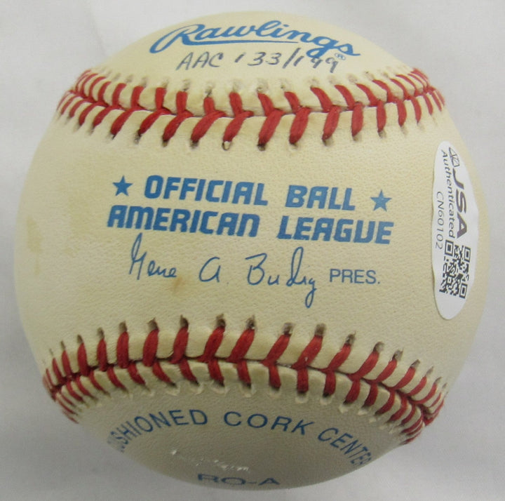 Yogi Berra Signed Auto Rawlings Baseball JSA CN60102