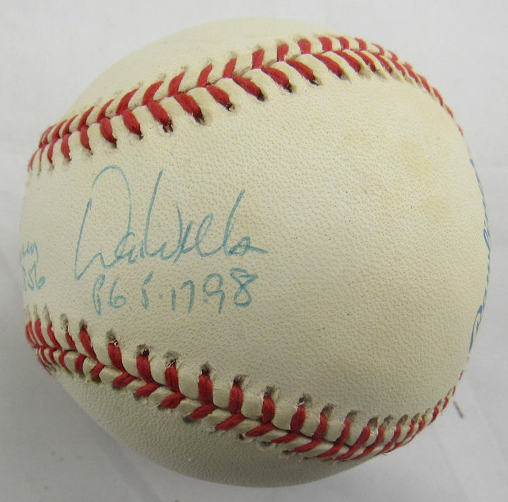 Don Larsen and David Wells +1 Multi Signed Auto Rawlings Baseball JSA CN60099
