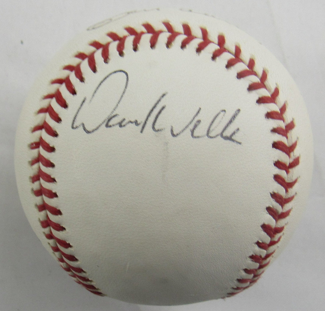 Don Larsen David Cone David Wells Signed Auto Rawlings Baseball JSA CN60097