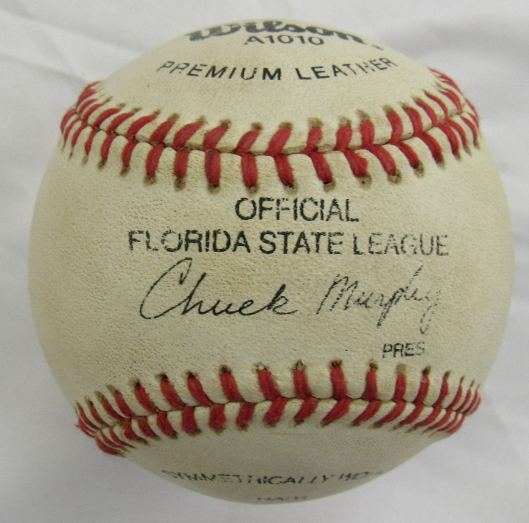 Buddy Bell + 1 Signed Auto Rawlings Baseball B162