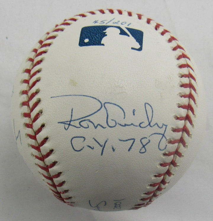 New York Yankees Cy Young Baseball - Roger Clemens, Whitey Ford + Multi JSA CN60094
