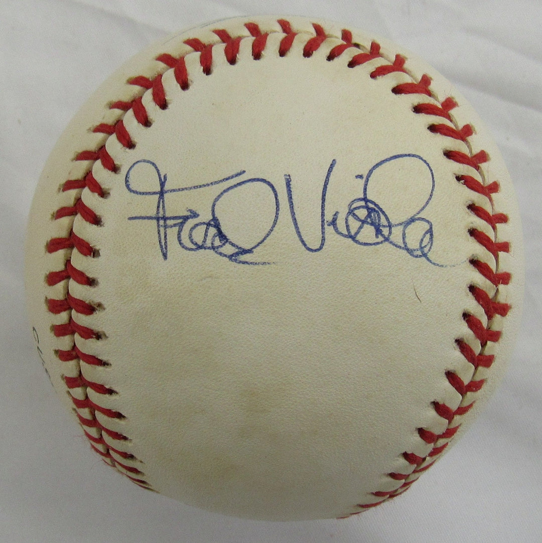 Dwight Gooden Frank Viola Signed Auto Rawlings Baseball
