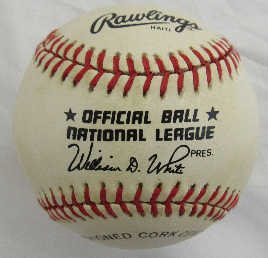 Dwight Gooden Frank Viola Signed Auto Rawlings Baseball