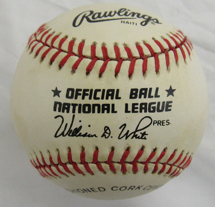 Dwight Gooden Frank Viola Signed Auto Rawlings Baseball