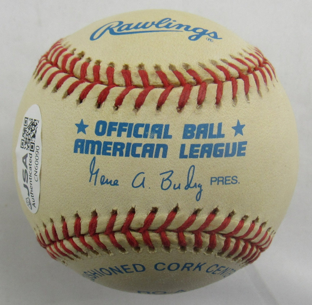 David Wells Signed Auto Rawlings Baseball JSA CN60090 w/Perfect Game Insc