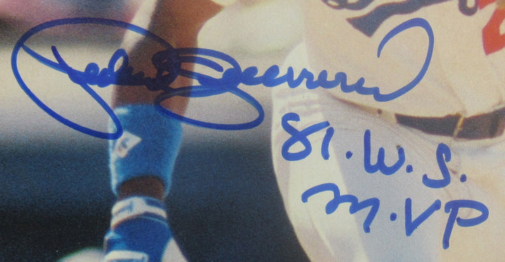 Pedro Guerrero Signed Sports Illustrated Magazine WPP835100