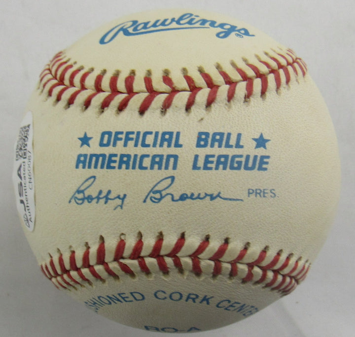 Nolan Ryan Signed Auto Rawlings Baseball JSA CN60087