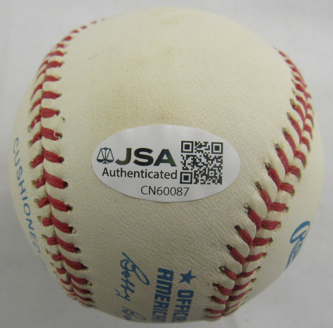 Nolan Ryan Signed Auto Rawlings Baseball JSA CN60087