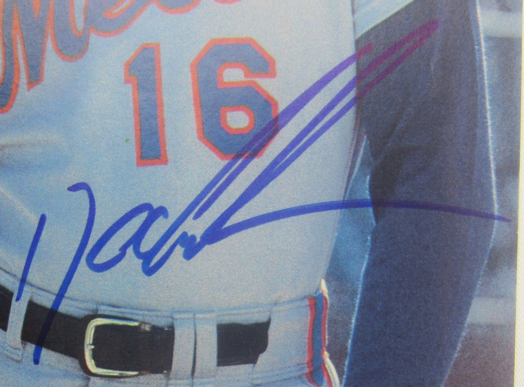 Dwight Gooden Signed Sports Illustrated Magazine Beckett Witnessed III