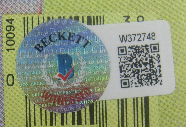 Dwight Gooden Signed Sports Illustrated Magazine Beckett Witnessed III