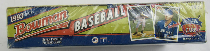 1993 Bowman Sealed 24ct Baseball Wax Box