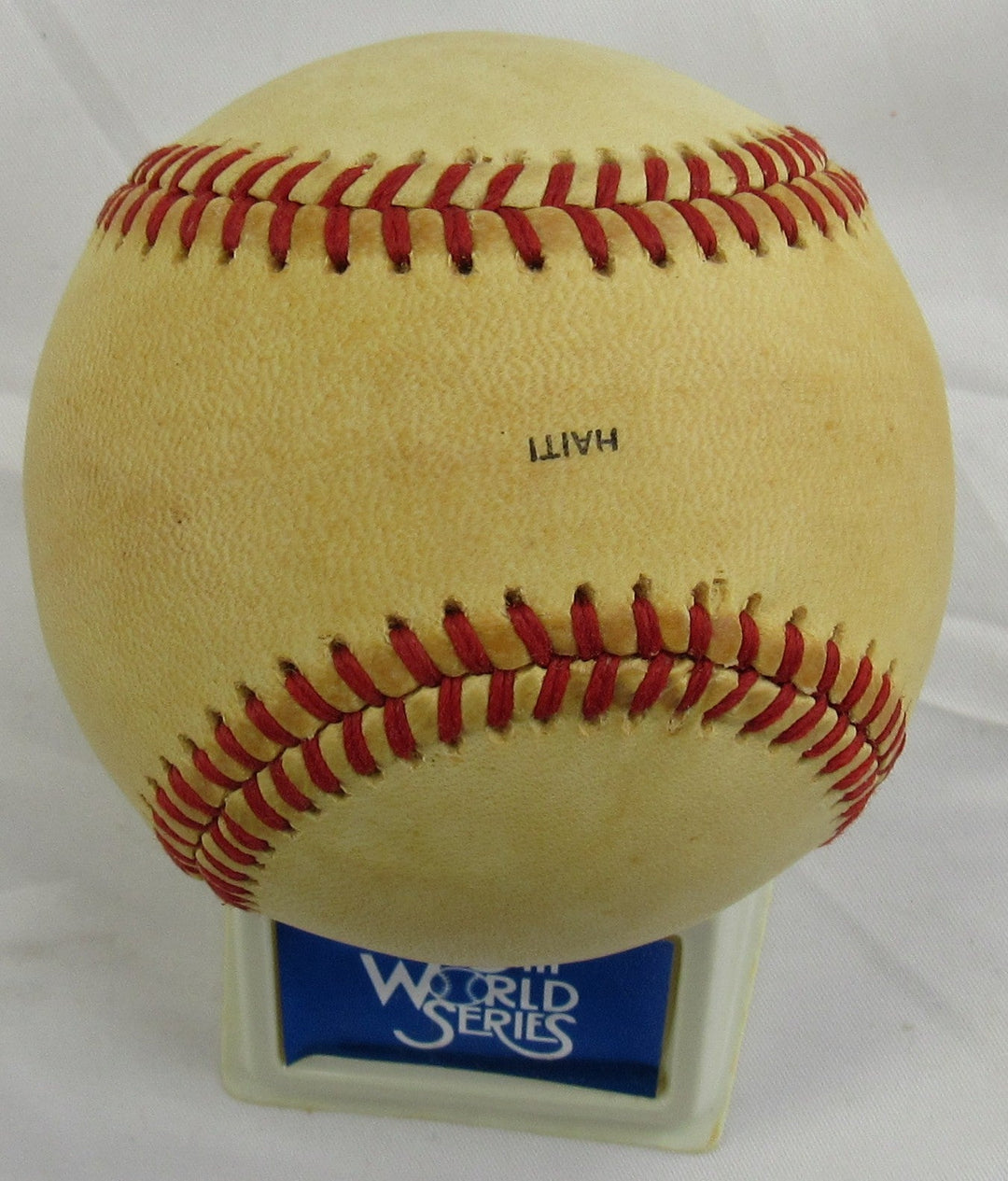 1979 Rawlings World Series Baseball Unused w/ Stand and Box