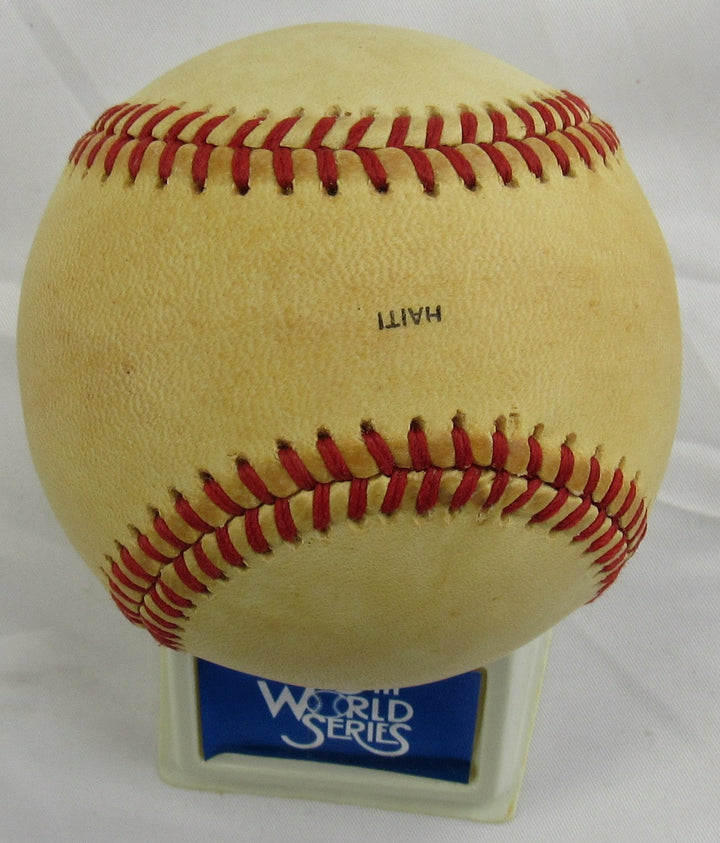 1979 Rawlings World Series Baseball Unused w/ Stand and Box