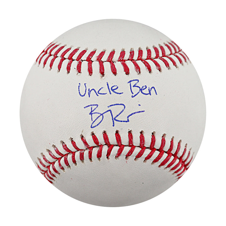 Ben Rice New York Yankees Autographed Signed Inscribed "Uncle Ben" OMLB Baseball (CX Auth) - Preorder