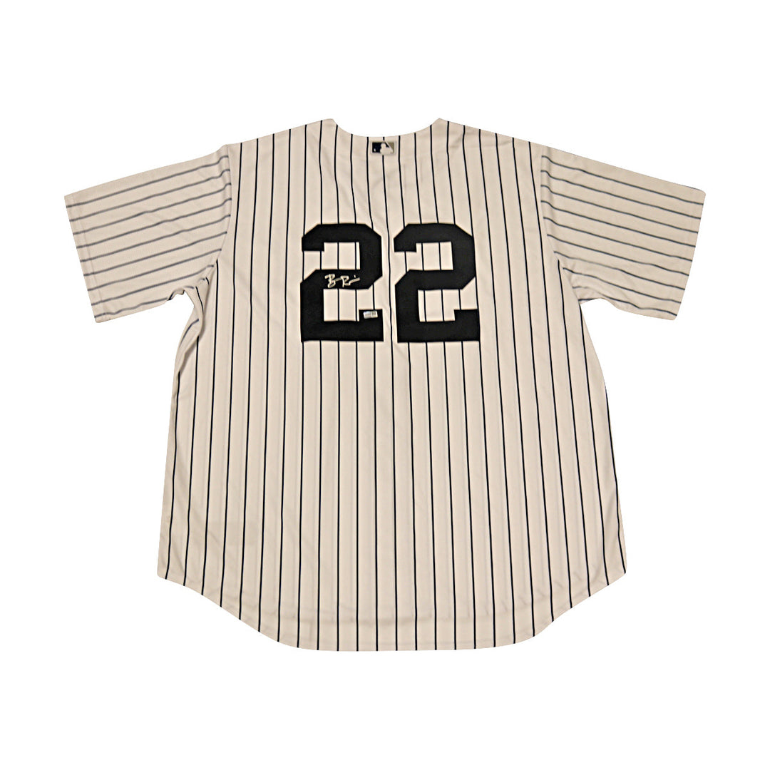 Ben Rice New York Yankees Autographed Signed Nike Pinstripe Replica Jersey (CX Auth)