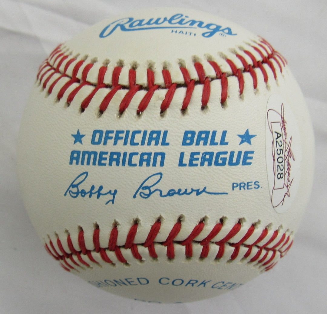 Bob Cerv Signed Rawlings Baseball JSA A25028