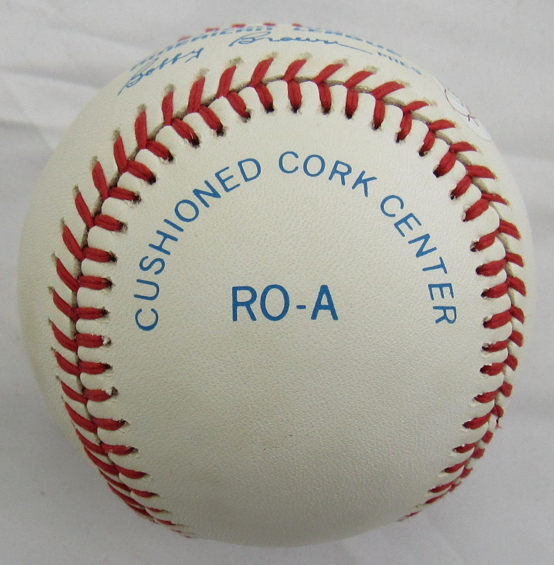 Bob Cerv Signed Rawlings Baseball JSA A25028