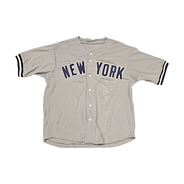 Mariano Rivera New York Yankees Custom Grey Road Jersey - Size L