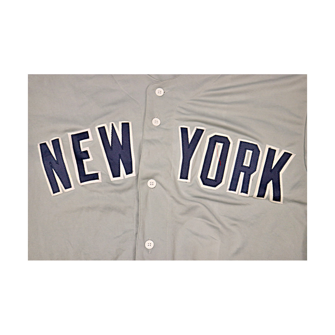 Mariano Rivera New York Yankees Custom Grey Road Jersey - Size L