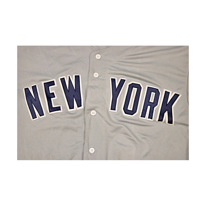 Mariano Rivera New York Yankees Custom Grey Road Jersey - Size L
