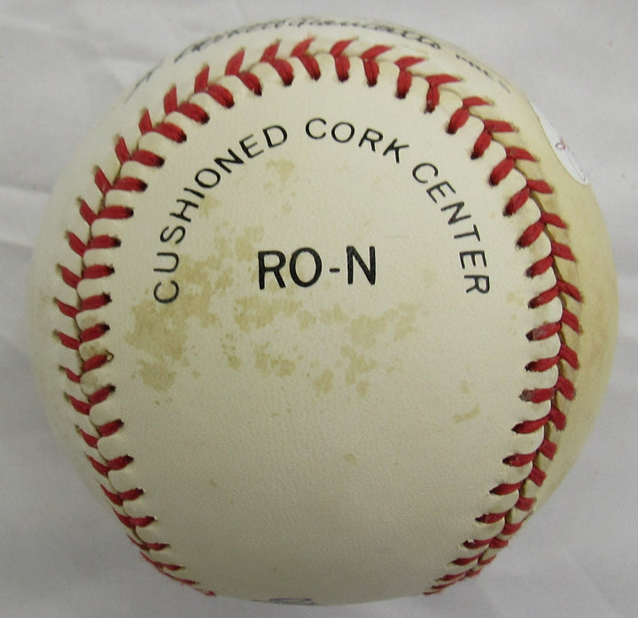 Al Gionfriddo Signed Rawlings Baseball JSA B19080
