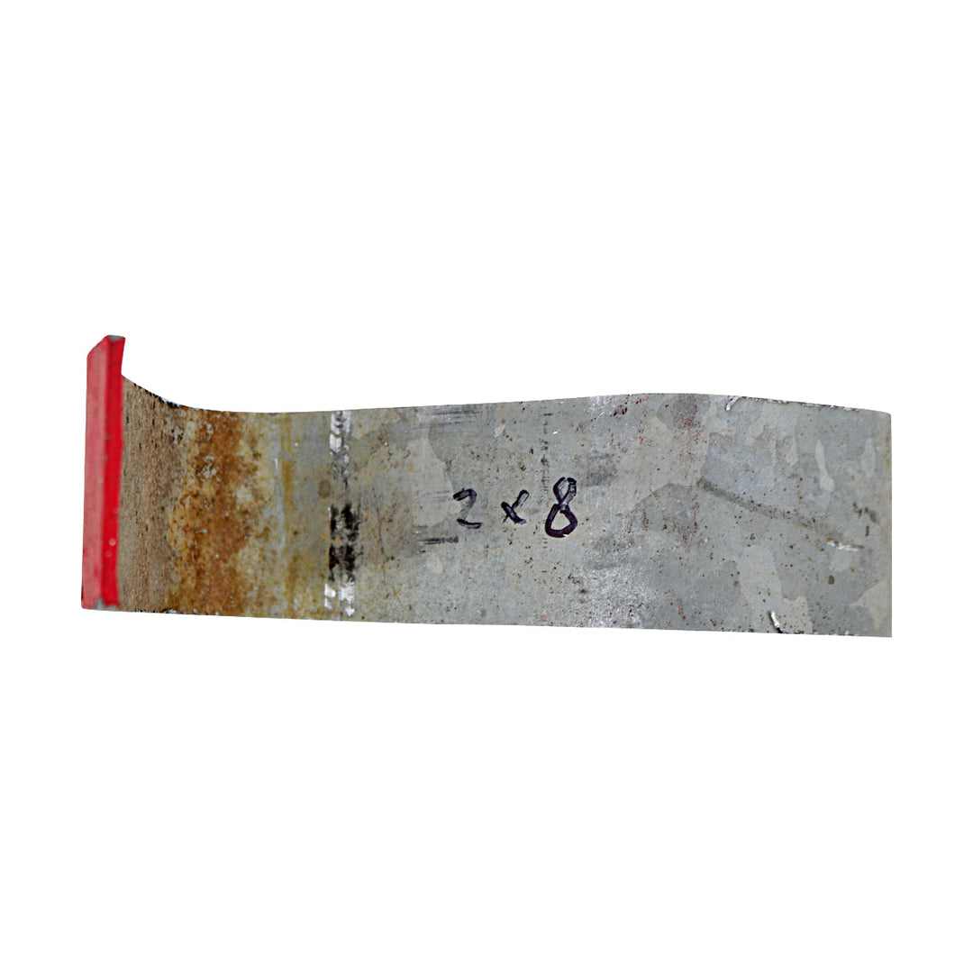 Bowman Gray Stadium Authentic Long Piece of Actual Guardrail in Desktop Display Case with Stadium Logo Background