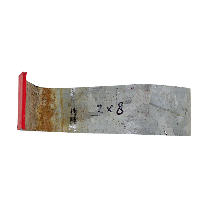 Bowman Gray Stadium Authentic Long Piece of Actual Guardrail in Desktop Display Case with Stadium Logo Background