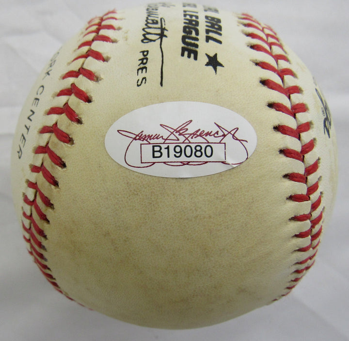 Al Gionfriddo Signed Rawlings Baseball JSA B19080
