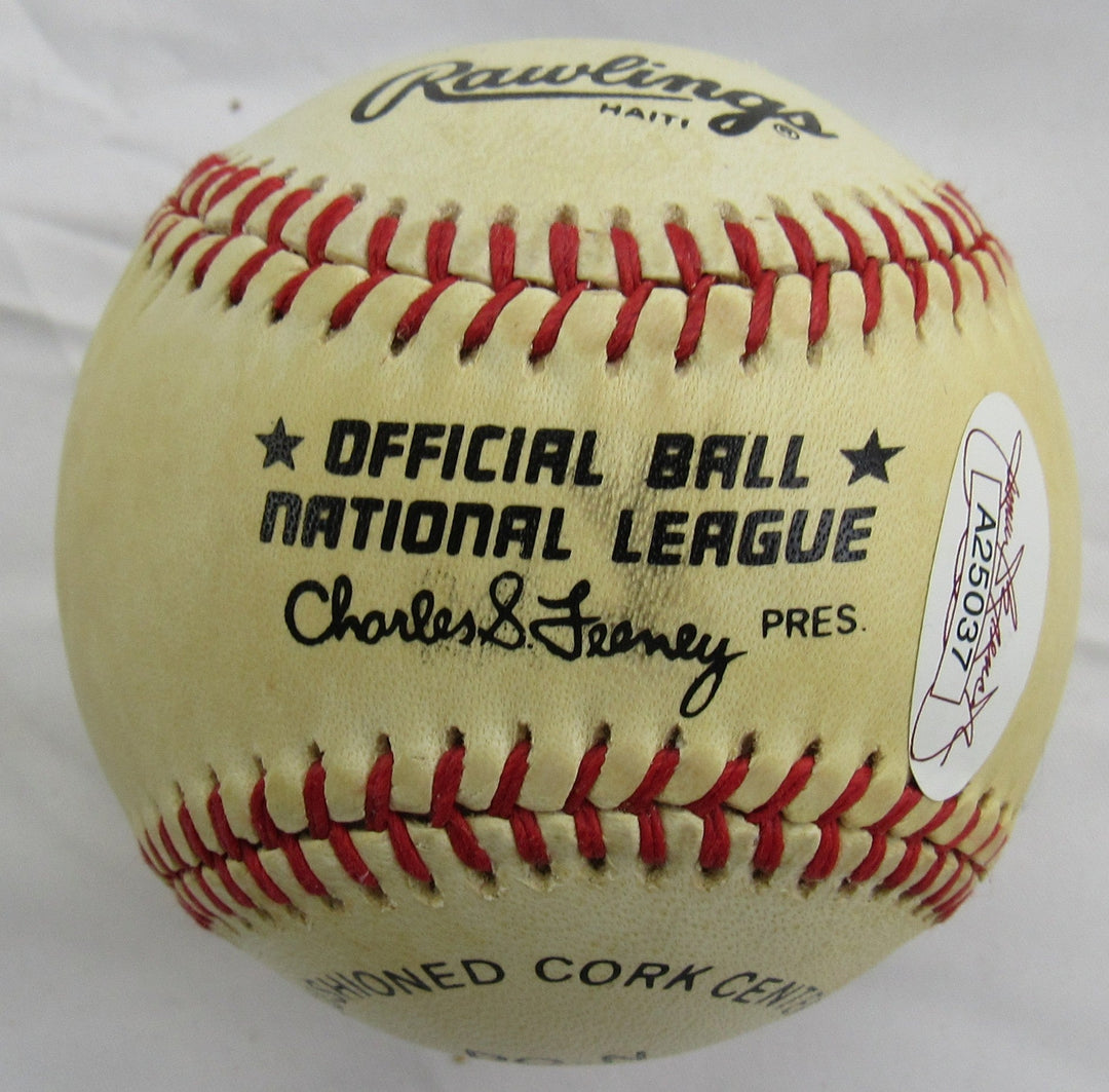 Carl Erskine Signed Rawlings Baseball JSA A25037