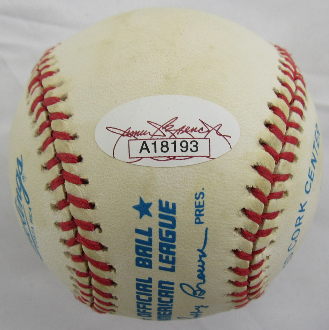 Al Barlick Signed Rawlings Baseball JSA A18193