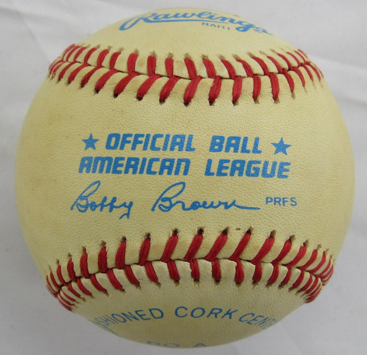 Johnny Kucks Signed Rawlings Baseball JSA A18180