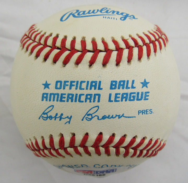 Jim Catfish Hunter Signed Rawlings Baseball PSA D36168