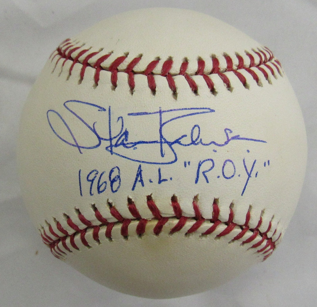 Stan Bahnsen Signed Rawlings Baseball Steiner Hologram