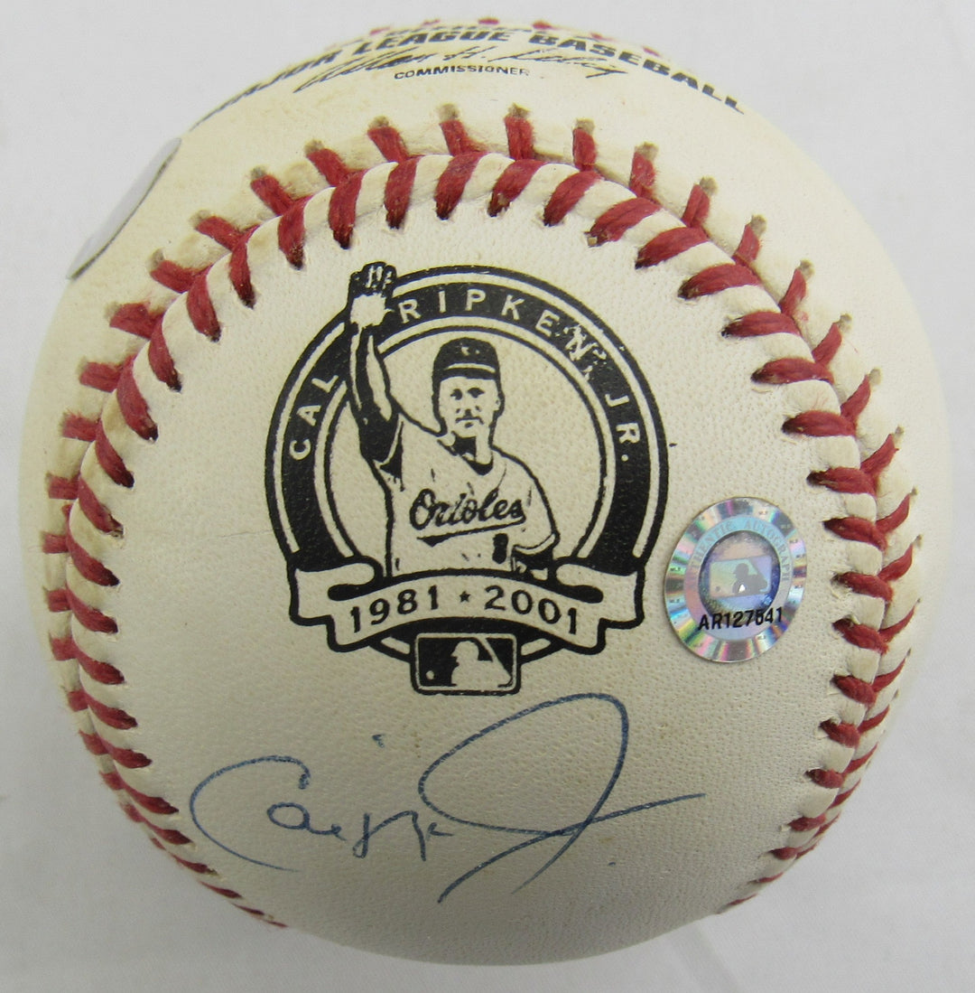 Cal Ripken Signed Auto Rawlings Baseball MLB Hologram