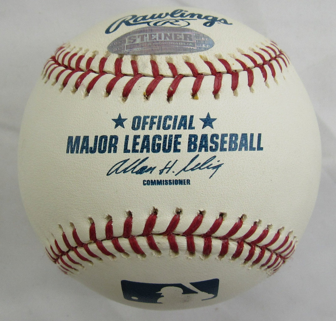 Monte Irvin Signed Rawlings Baseball Steiner Hologram