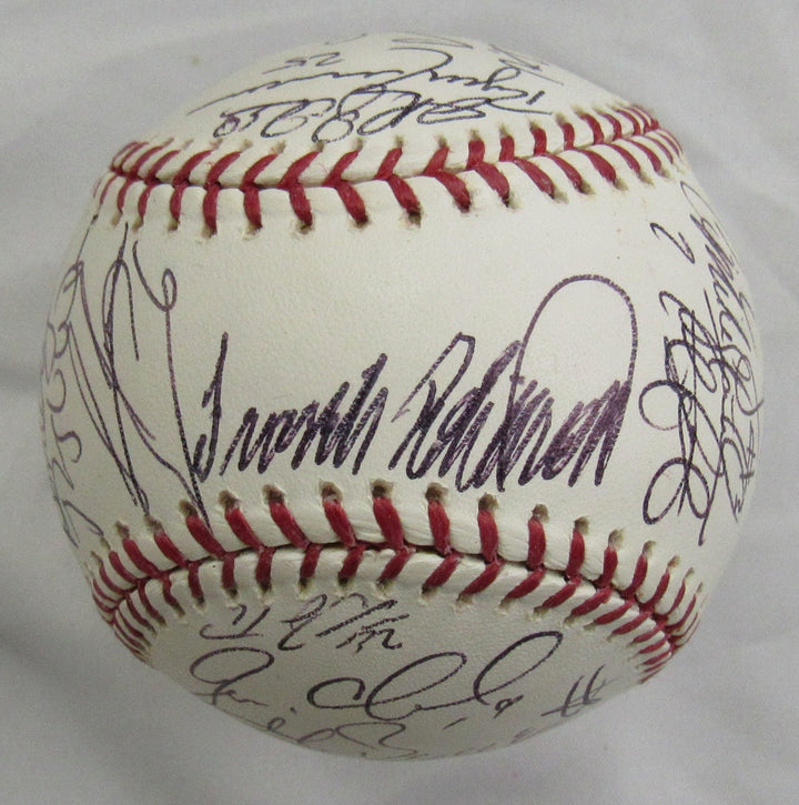 2005 Washington National Team Signed Rawlings Baseball Steiner Hologram - Frank Robinson