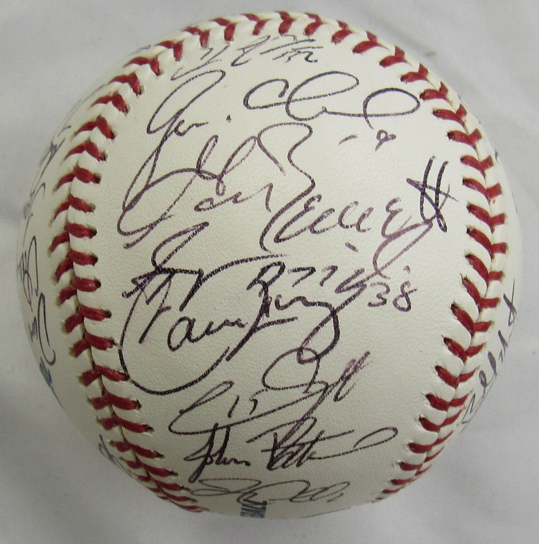 2005 Washington National Team Signed Rawlings Baseball Steiner Hologram - Frank Robinson