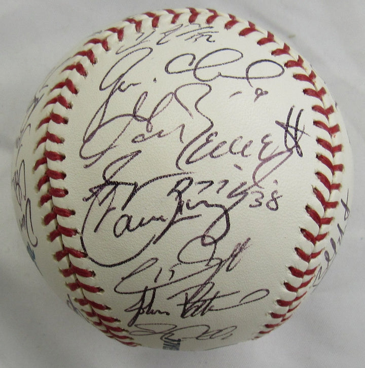 2005 Washington National Team Signed Rawlings Baseball Steiner Hologram - Frank Robinson