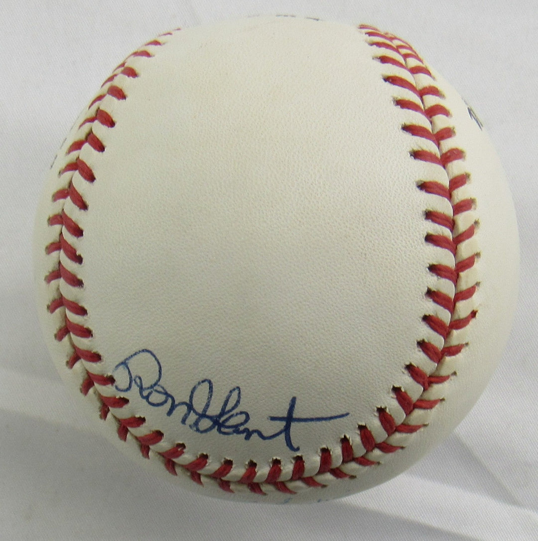 Ron Gant +1 Signed Auto Rawlings Baseball JSA CM07281