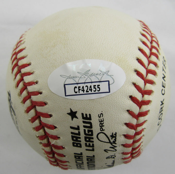 Al Barlick Signed Auto Rawlings Baseball JSA CF42455