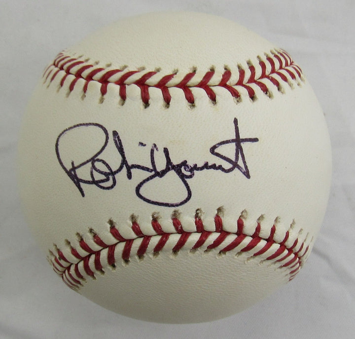 Robin Yount Signed Auto Rawlings Baseball Steiner Hologram